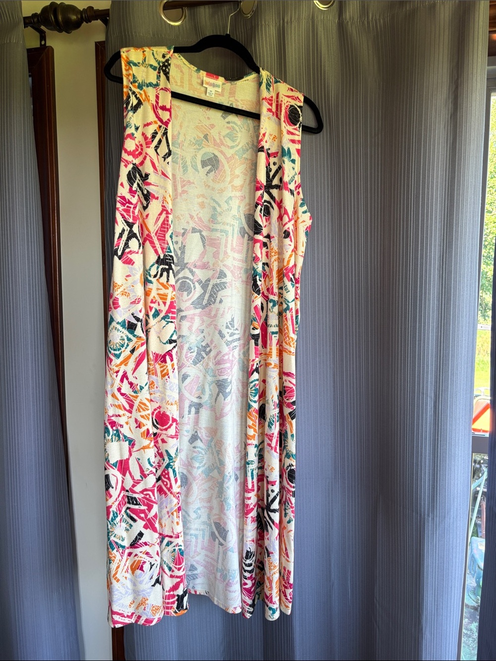 LuLaRoe Pastel Floral Multi-Color Duster